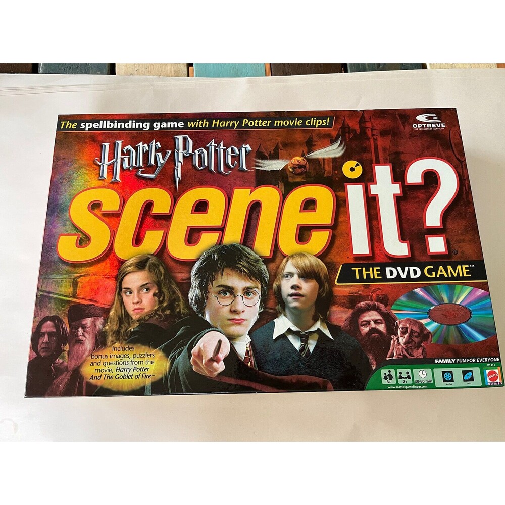 Mattel Scene It Harry Potter Edition DVD Game